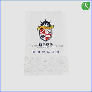 Logo imprimé sacs de <span class=keywords><strong>papier</strong></span> sulfurisé pour beignets - Product Image 3