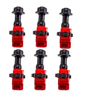 6 Pieces Ignition Coil Pack fits Ignition Coil for N-issans Skylines Series 2 R33 WGNC34 Stagea RB25DE RB25DET 22448-25U00