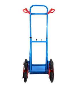 Carro de mano para subir escaleras de 6 ruedas de alta resistencia, capacidad de carga de 180KG, camión de saco de Metal de hierro de acero para electrodomésticos de logística de almacén - Product Image 2