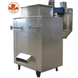 Máquina de descascar de grãos de chocolate de alta qualidade, máquina descascadora de chocolate para venda