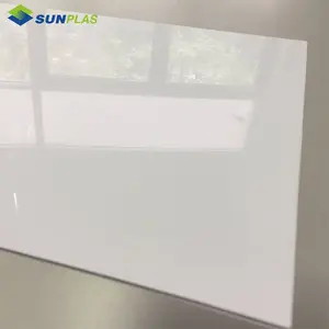 Folha de plástico abs transparente para impressora 3d