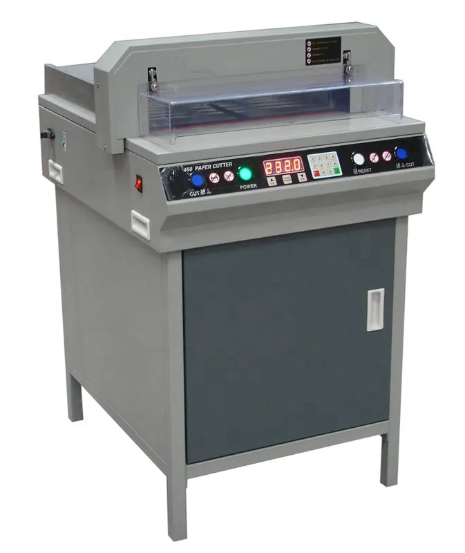 G450VS + A2 450มิลลิเมตรไฟฟ้ากระดาษกิโยตินกระดาษดิจิตอลเครื่องตัดตายที่มีราคาที่ดีที่สุด