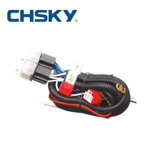 Mqchsky — harnais de câblage étanche pour phares h4, 12V, <span class=keywords><strong>2</strong></span> pièces, relais - Product Image 2