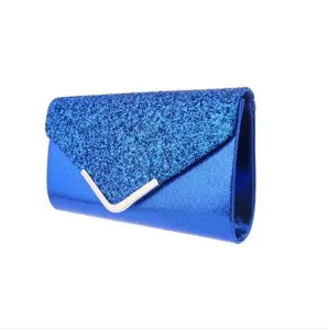 Flash Material Clutch Bag Ladies Moden Cartera Dama Magnetic Buckle Clutch Evening Bags