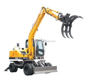 Katun Grapple Kayu Graber Sugarcane Grapple Logam Scraps Handler Roda Excavator Cane Loader - Product Image 1