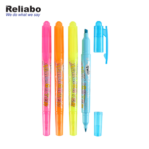 Reliabo Super September Nhựa Trong Suốt Có Thể Thu Vào Huỳnh Quang Bút Đánh Dấu - Product Image 3