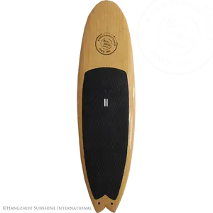 Epoxy Paddle Board Bambus SUP Stand Up Paddle Boards neue 2019 bambus SUP