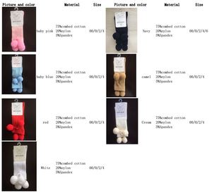 7 couleurs 0-6 ans coton à tricoter bébé fille pom pom chaussettes mignon, bébé chaussons <span class=keywords><strong>enfant</strong></span> en bas âge chaussettes en gros - Product Image 6