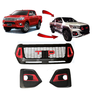 Aggiornamento del corpo kit kit & copertura della lampada della nebbia della copertura del respingente & anteriore griglia di protezione per hilux <span class=keywords><strong>rocco</strong></span>/revo/ vigo - Product Image 1