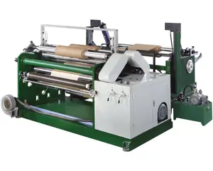 BFQ-1100/1300 center rewind Surface coiling slitting machine computer central surface web paper slitting machine