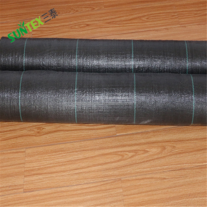 2x50m 100gsm PP Agrotextile Tissu de couverture du sol en tissu non tissé noir en plastique Rouleau de paillis pour les <span class=keywords><strong>plantes</strong></span> de jardin - Product Image 2