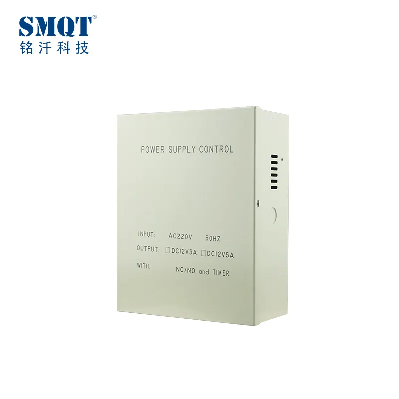 Metal Box DC 12V 3A/5A Linear Power Supply Can Built In Battery