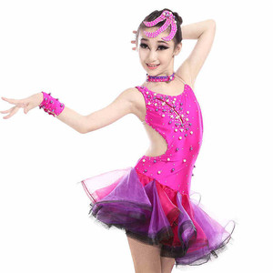 OCT1383 Abito <span class=keywords><strong>da</strong></span> Competizione per Ballo <span class=keywords><strong>Latino</strong></span> <span class=keywords><strong>da</strong></span> Bambina - Product Image 6