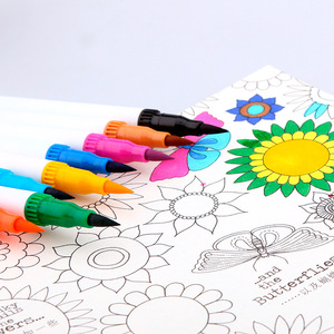 24 30 48 60 100 Colors Art Markers Water Based Ink <strong>Watercolour</strong> Dual Tip Brush <strong>Pens</strong> - Product Image 2
