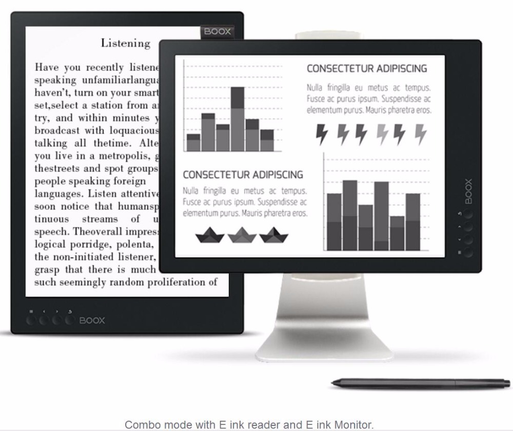 BOOX Max2 世界初のデュアルモードEinkディスプレイ＆電子書籍リーダー