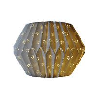 Lanternes en papier origami faites à la main pour enfants, forme citrouille, décoration intérieure, vente en gros, nouveauté, très demandées