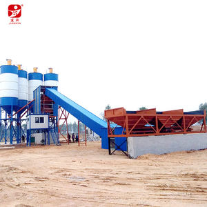 Klaar Mix Betonfabriek 90m3/H Band Transportband Fabriek Prijs Productielijn Met Motor Motor Versnellingsbak Plc China - Product Image 6