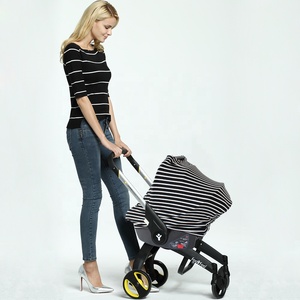 Siège de voiture en Polyester Spandex, grande taille, baldaquin pour bébé, <span class=keywords><strong>Poncho</strong></span> à plusieurs usages, écharpe d'allaitement, couverture de protection pour allaitement - Product Image 5