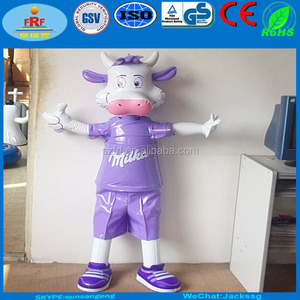 ร้านโฆษณาแสดงโปรโมชั่นยืนพอง <span class=keywords><strong>Milka</strong></span> วัวตัวละครมิ่งขวัญ - Product Image 4