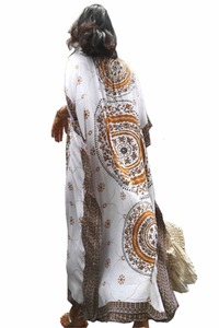 Delle donne di Estate Africano <span class=keywords><strong>Etnico</strong></span> Stampa Caftano Maxi <span class=keywords><strong>Vestito</strong></span> Più Il Formato Allentato Vintage Boho Spiaggia <span class=keywords><strong>Vestito</strong></span> <span class=keywords><strong>Lungo</strong></span> E42217 - Product Image 6