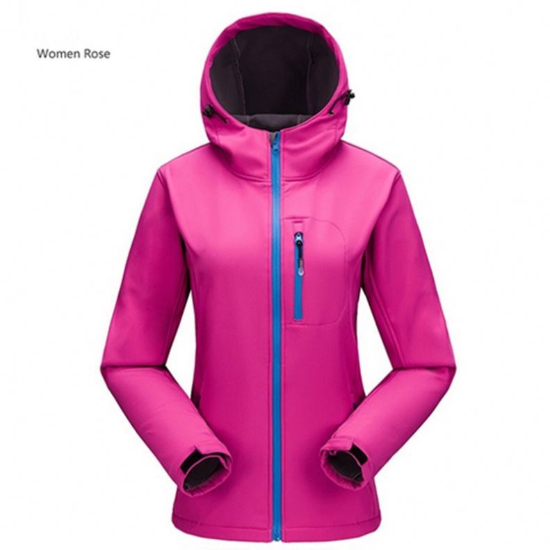 Hommes Softshell Lié Veste Coupe-Vent En Plein Air Veste