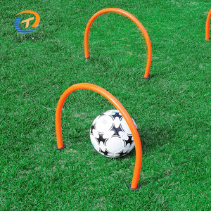 Fútbol <span class=keywords><strong>de</strong></span> interior al aire libre <span class=keywords><strong>de</strong></span> la formación <span class=keywords><strong>de</strong></span> arcos agilidad, velocidad obstáculos formación arcos obstáculos - Product Image 5