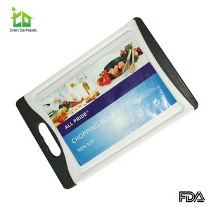 Safe <strong>Kitchen</strong> Food Grade Products Plastic Chopping Cutting Board - Product Image 6