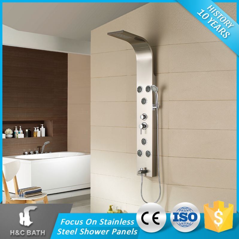 Avantage Prix Professionnel En Acier Inoxydable Colonne De Douche Avec Cascade