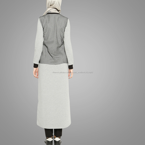 2016 Dernière Mode Musulman Vêtements Survêtements Robe Tunique À Manches Longues Fait En Turquie Istanbul Tunique - Product Image 3