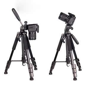 Trípode de aluminio Flip Lock Soporte de trípode <span class=keywords><strong>profesional</strong></span> <span class=keywords><strong>para</strong></span> cámara DSLR y teléfono <span class=keywords><strong>celular</strong></span> - Product Image 3