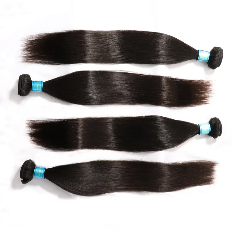 Hot Koop Straight Natural Raw Indian Hair, Groothandel 7a Straight Verwerkt Virgin Hair Vendor, pony Dream Catchers Haarverlenging