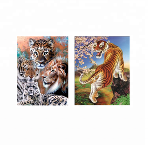 Image <span class=keywords><strong>lenticulaire</strong></span> 3D haute <span class=keywords><strong>définition</strong></span> de lion - Product Image 4