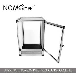 Nomoy Pet nouvelle conception En alliage D'aluminium maille cage élevage caméléon cage grillagée NX-06