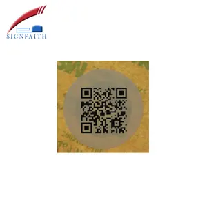 Pasif Yeniden Yazılabilir Programlanabilir QR Kod RFID Etiketi NFC Etiket Sticker