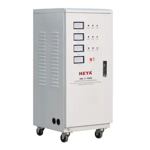 TNS استقرار الصناعية ثلاث مراحل AVR AC قابل للتعديل أجهزة تلقائية الجهد المنظم 6kva ~ 60KVA