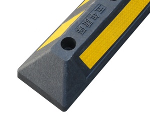 600mm 24 "inç Reclyed kauçuk otopark tekerlek durdurucu sistemi tekerlek durdurma - Product Image 4
