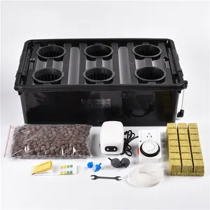 Hydroponic grow planting box bucket clone system kit