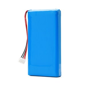 Batería recargable de polímero de iones de litio con pcm y cables, 7,4 v, 6000mah, precio de fábrica