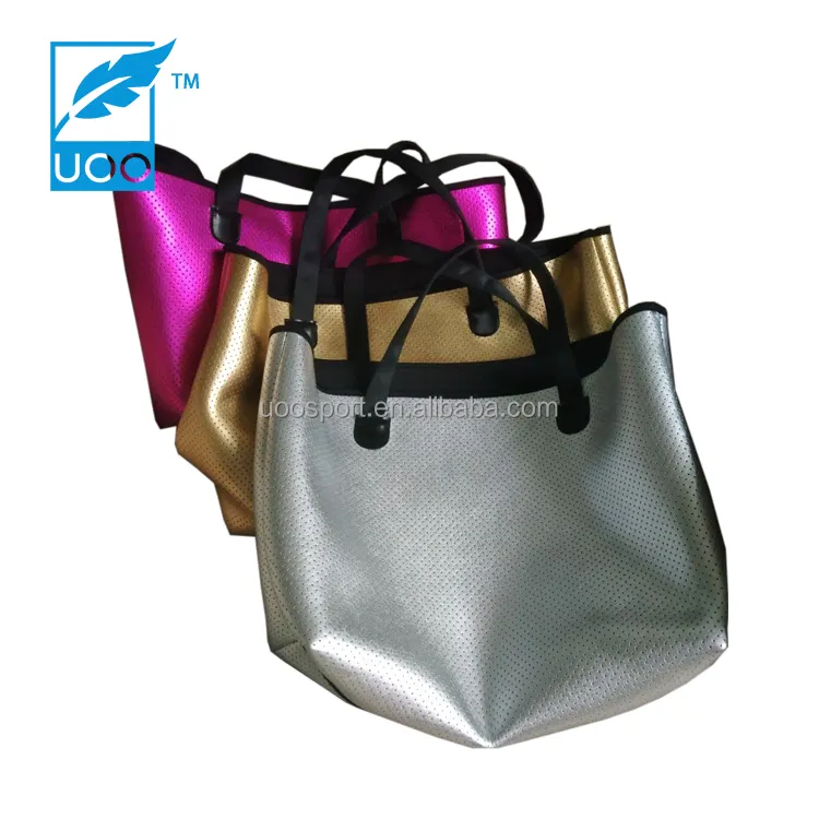 Wholesale UOO Customized Perforated Neoprene Lady Bag