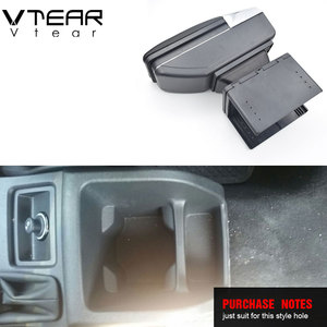 Vtear Pour <span class=keywords><strong>Seat</strong></span> <span class=keywords><strong>Leon</strong></span> accoudoir central de contenu de Magasin De Stockage boîte produits intérieur accoudoir de voiture-accessoires de coiffure 16-18 - Product Image 2