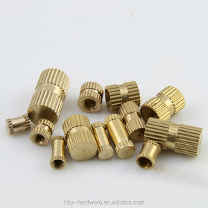 Inserti in Ottone Tipo <span class=keywords><strong>B</strong></span> per Fori Ciechi M2 M2.5 M3 M6 M8 per Plastica - Product Image 1