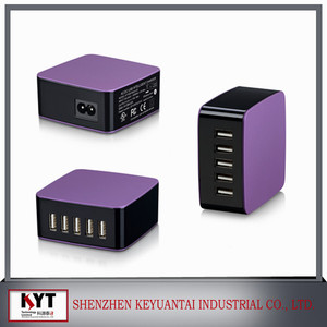2014 5v 40w 5 port chargeur usb avec ic à <span class=keywords><strong>puce</strong></span> <span class=keywords><strong>pour</strong></span> les comprimés et les téléphones intelligents - Product Image 2