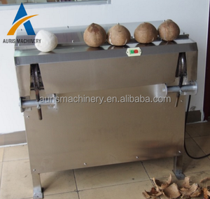 Máquina peladora de cáscara de coco comercial