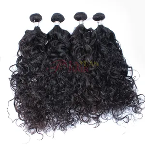 Aliexpress Top Guangzhou Supplier Elite Mane EXTENSION ผมมนุษย์ผมหยักยาวแบบอินเดีย