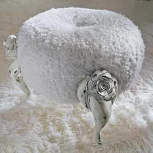 Italië Rococo Stijl Rugosa Rose Ontworpen Chaise Lounge, antieke Elegante en Fijne Gesneden Dormeuse - Product Image 5