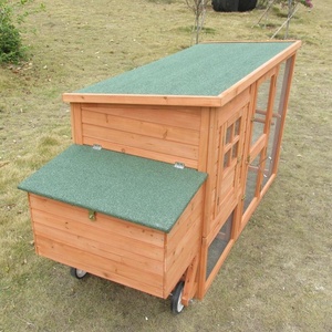 Instahot, nouveau modèle <span class=keywords><strong>Poulailler</strong></span> de poulet en bois massif, <span class=keywords><strong>poulailler</strong></span> <span class=keywords><strong>professionnel</strong></span> avec roues - Product Image 2