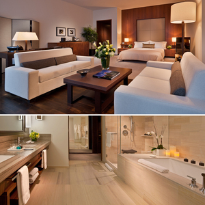 Set furnitur kamar tidur kayu padat Modern kontemporer, koleksi <span class=keywords><strong>Hotel</strong></span> desain bintang <span class=keywords><strong>5</strong></span> diskon besar-besaran tempat tidur emas putih