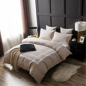 عالية الجودة <span class=keywords><strong>300</strong></span> <span class=keywords><strong>TC</strong></span> 100% المصرية غطاء سرير قطن مجموعة - Product Image 5