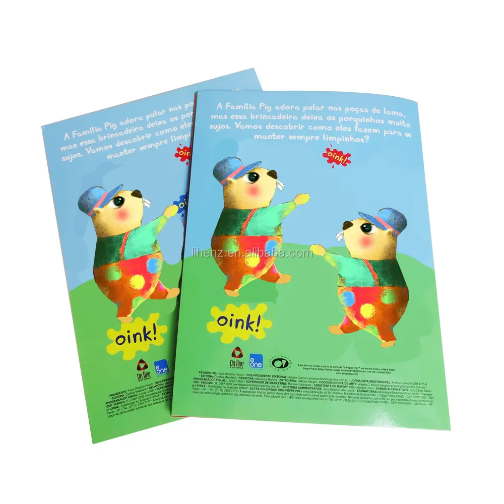Customized Kids Softcover Book Plus with Mechanical Pencil Accessory Professional OEM Book Printing Service Manufacturer