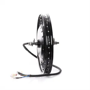 QS 8000 w posteriore brushless gearless motore ruota di bicicletta elettrica motore del mozzo